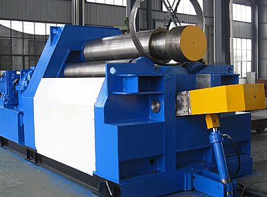 數控四輥卷板機的結構講解